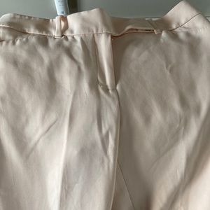 White House Black Market pink flare pants